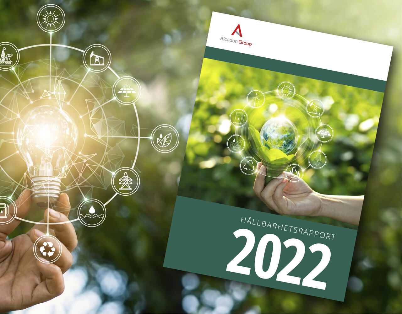 Hållbar utveckling och ESG (Environmental, Social and Governance) är grundläggande för Alcadons verksamhet. 